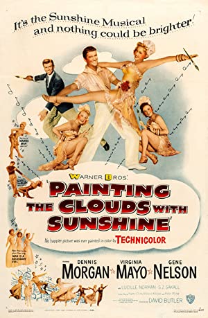 Painting the Clouds with Sunshine (1951) starring Dennis Morgan on DVD on DVD